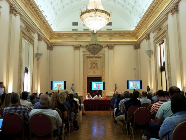 Jornada. La presentación oficial del Observatorio de Suelos se realizó en el marco de la 1ª Jornada Santafesina de Suelos.