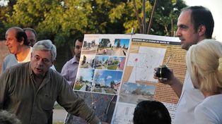 El Intendente anunció obras de pavimentación y desagües en Pro Adelanto Barranquitas