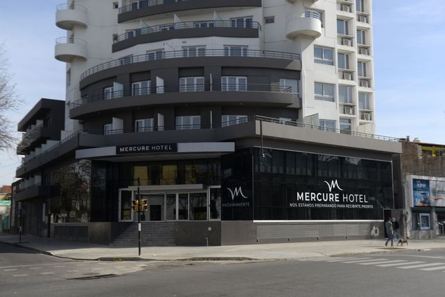El edificio de Juan B. Justo y bulevar Rondeau
