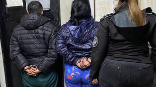 Dos de los detenidos en Granadero Baigorria.