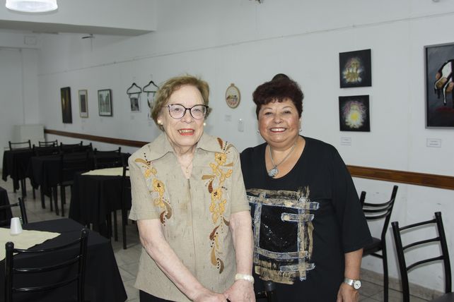 Celia Portaneri y Mirta Balbi.