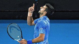 Australia: Djokovic eliminó a Dimitrov y está en octavos de final