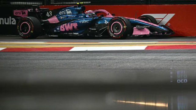 Colapinto largará 15° y Verstappen será el poleman en el GP de Singapur