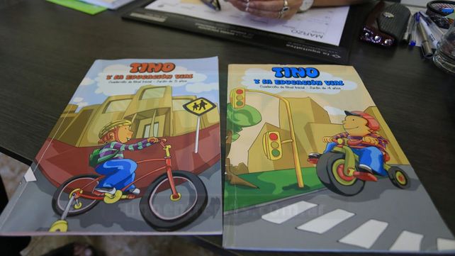 Material sobre educación vial.&nbsp;