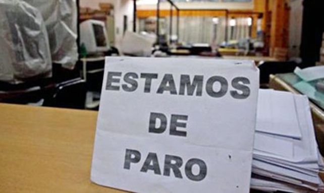 En las dependencias de la provincia hubo 95% de acatamiento al paro