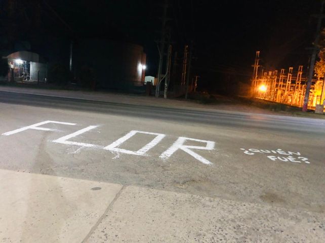 La ciudad de San Jorge amaneció con pintadas reclamando justicia