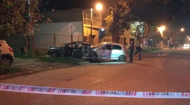 El accidente ocurrió en calle Ángel Cassanello al 2200