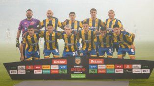 Los once de Central que iniciaron ante Independiente.