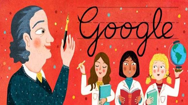 Google recuerda el 198º aniversario del nacimiento de Juana Manso
