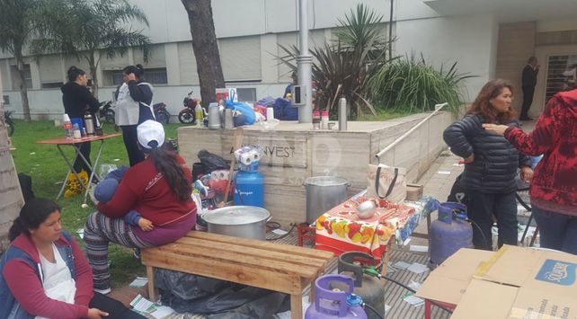 Gremios y organizaciones sociales  marcharon en la ciudad