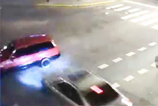 Picada mortal: el video del terrible choque en 27 de Febrero y Necochea