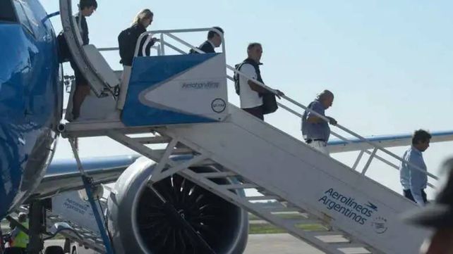 Aerolíneas Argentinas anuló las conexiones del interior del país hacia Estados Unidos.
