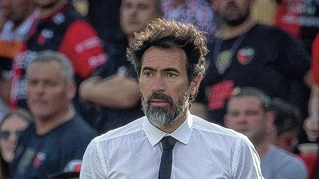 Domínguez, sin invicto en Colón en el Clásico Santafesino