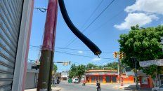 Empalme Graneros, uno de los tantos barrios donde el robo de cables es constante. Empalme Graneros, uno de los tantos barrios donde el robo de cables es constante.