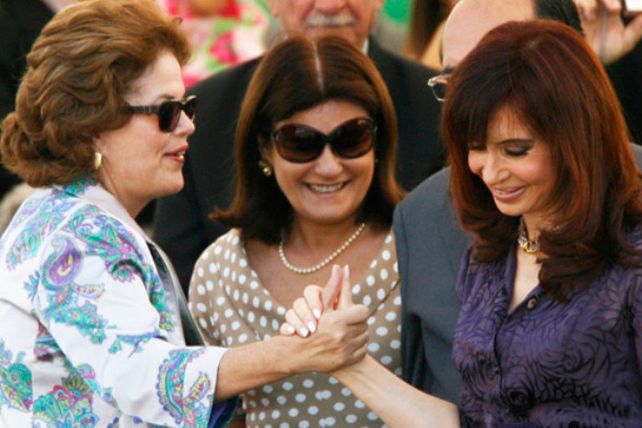 Cristina se reúne con Dilma