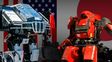 Dos robots gigantes se enfrentan en un megacombate que miles de fans seguirán por internet
