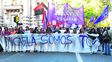 Micaela somos todas. Cientos de personas expresaron su lucha contra el flagelo de la violencia machista.&nbsp;