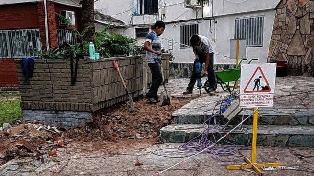 Colón puso en marcha una obra importante en su sede