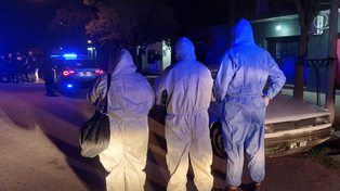 Personal de PDI en barrio Puente Gallego. Investigan la muerte dudosa de una mujer.&nbsp;