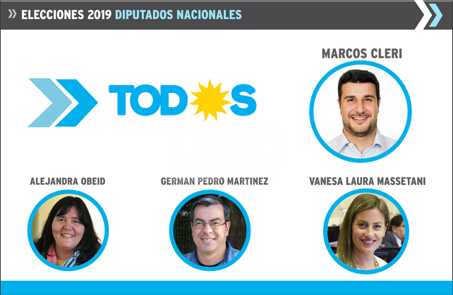 Diputados electos del Frente de Todos.