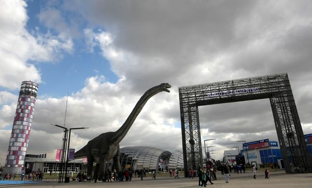 Imponente. El capítulo dedicado a los dinosaurios está entre los más visitados. Abren un espacio para las redes sociales.