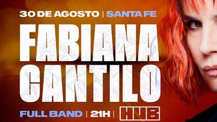 Fabiana Cantilo llega a Santa Fe en formato full band