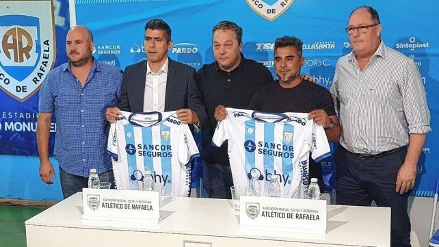 Federico Domínguez y Fabricio Sánchez Varela se incorporaron a la Secretaría Técnica de Atlético de Rafaela.