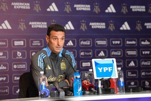 Lionel Scaloni dejó varias frases en la conferencia de prensa.