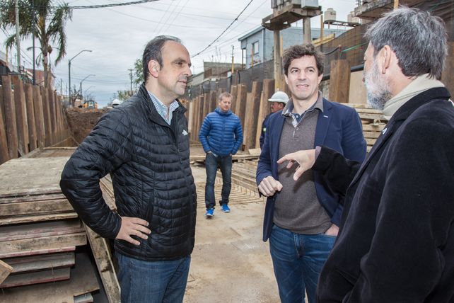 Nación y Municipio supervisaron obras hídricas en la zona norte de la ciudad