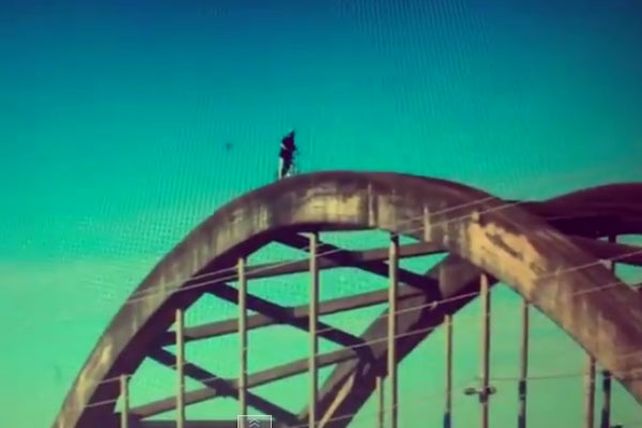Video: imprudencia sobre el Puente Carretero en primera persona