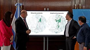 Perotti y Cabandié firmaron el acta de intención para ampliar el Parque Nacional Islas de Santa Fe