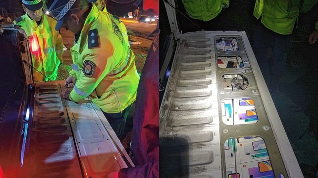 Detectaron contrabando de neumáticos en la ruta 12