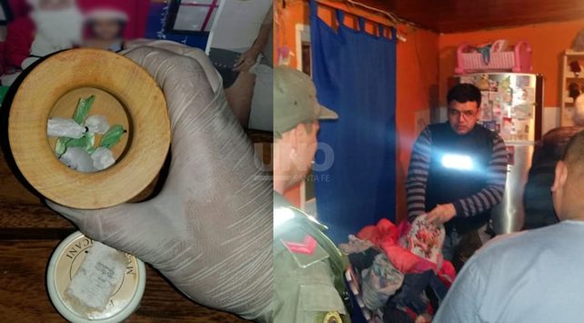 El secuestro de elementos durante los allanamientos.