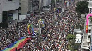 La fiesta por los derechos gays reuni&oacute; en San Pablo a 5 millones de personas