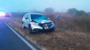 Ruta 32: murió un hombre atropellado por una camioneta