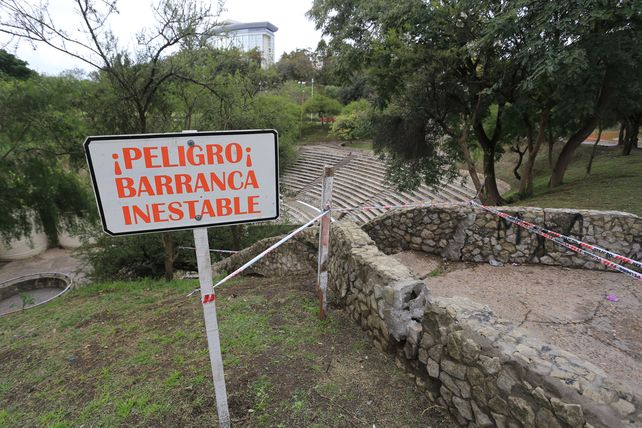 Advertencia. El anfiteatro ubicado en la depresión natural denominada Boca del Tigre