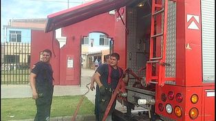 Se produjo un incendio en el comedor del Centro Castellanos