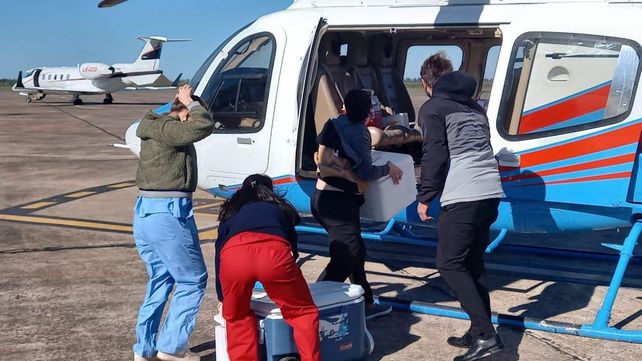 Un importante operativo sanitario para garantizar trasplantes se llevó adelante este domingo.