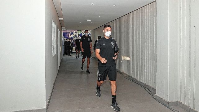 La Selección Argentina en el Kempes.
