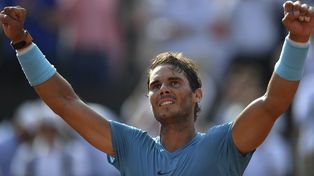 Nadal fue mucho para Delpo