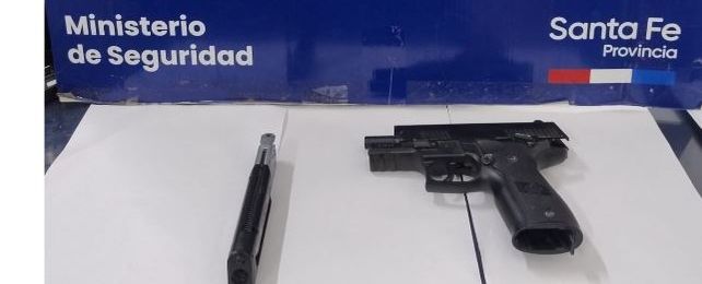 Requisa. Efectivos secuestraron una pistola de aire comprimido calibre 4