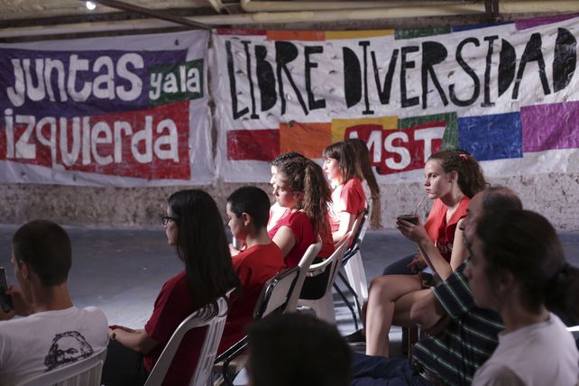 La militancia siguió las propuestas.&nbsp;