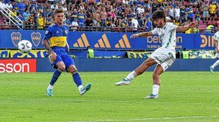 Boca Juniors empató 1-1 ante Sarmiento en el Nuevo Gasómetro.
