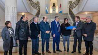 Integrantes de la comisión especial entregaron al Ejecutivo su informe sobre el sistema previsional de Santa Fe.