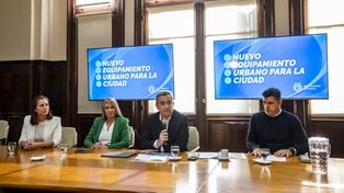 La presentación en el exedificio de la Aduana.