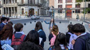 El recorrido por el casco histórico de Paraná es parte de la agenda de actividades.