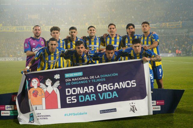 El equipo de Central que el técnico Jorge Almirón puso desde el inicio para el partido ante Racing.