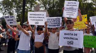 Los chicos de la José Mármol que el martes se movilizaron frente a Gobernación, este miércoles volvieron a las aulas.&nbsp;
