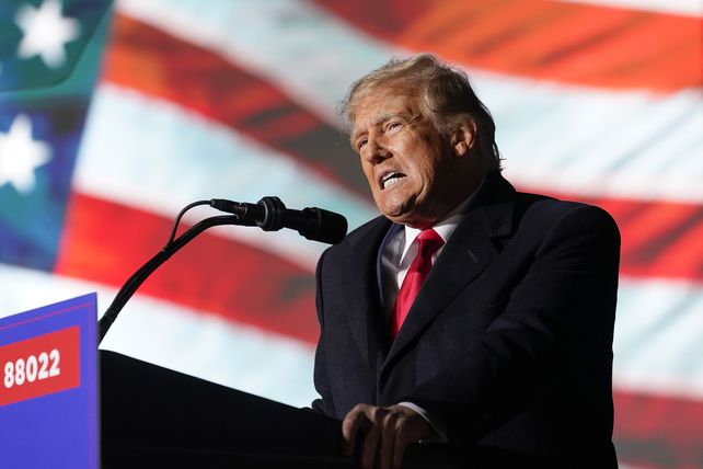 En campaña. Trump logró ponerse en el centro de la atención nacional y correr la agenda política.&nbsp;