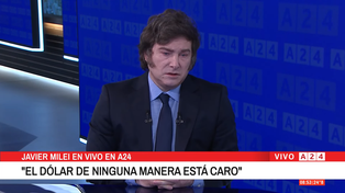 Milei volvió a defender su programa económico pese a las críticas sobre lo cambiario